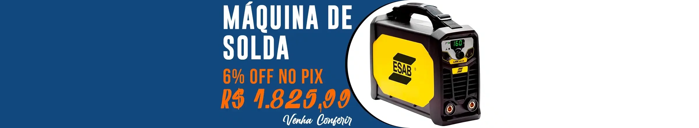 Máquina de Solda Inversora Esab LHN 162i