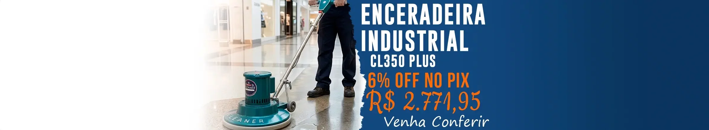 Enceradeira Industrial Modelo CL350 Plus 220V - Sales