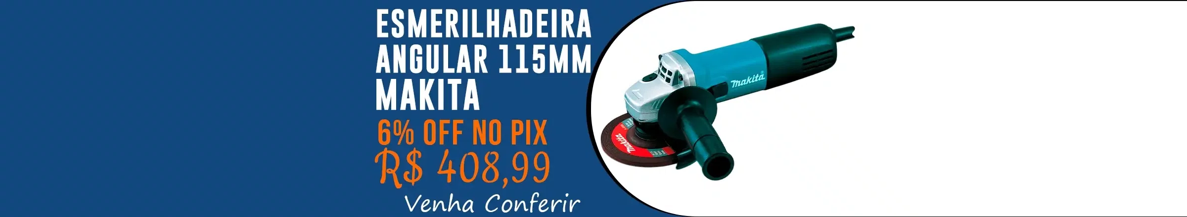 Esmerilhadeira Angular Makita 9557HNG 220V 115mm 4.1/2"
