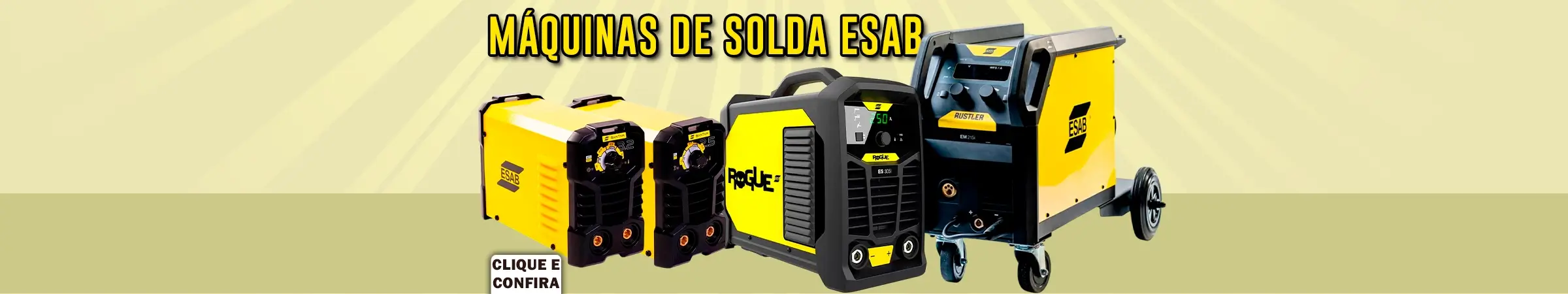 Máquinas de solda Esab