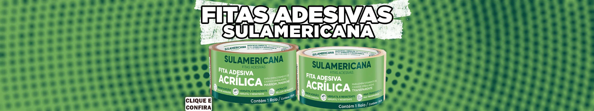 Fitas Adesivas Sulamericana
