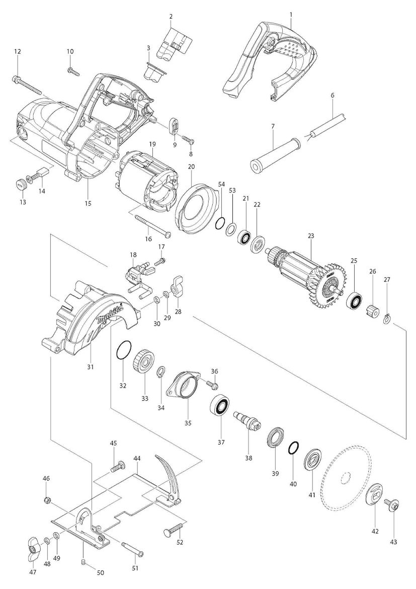 Serra Mármore 4100NH2 - Makita