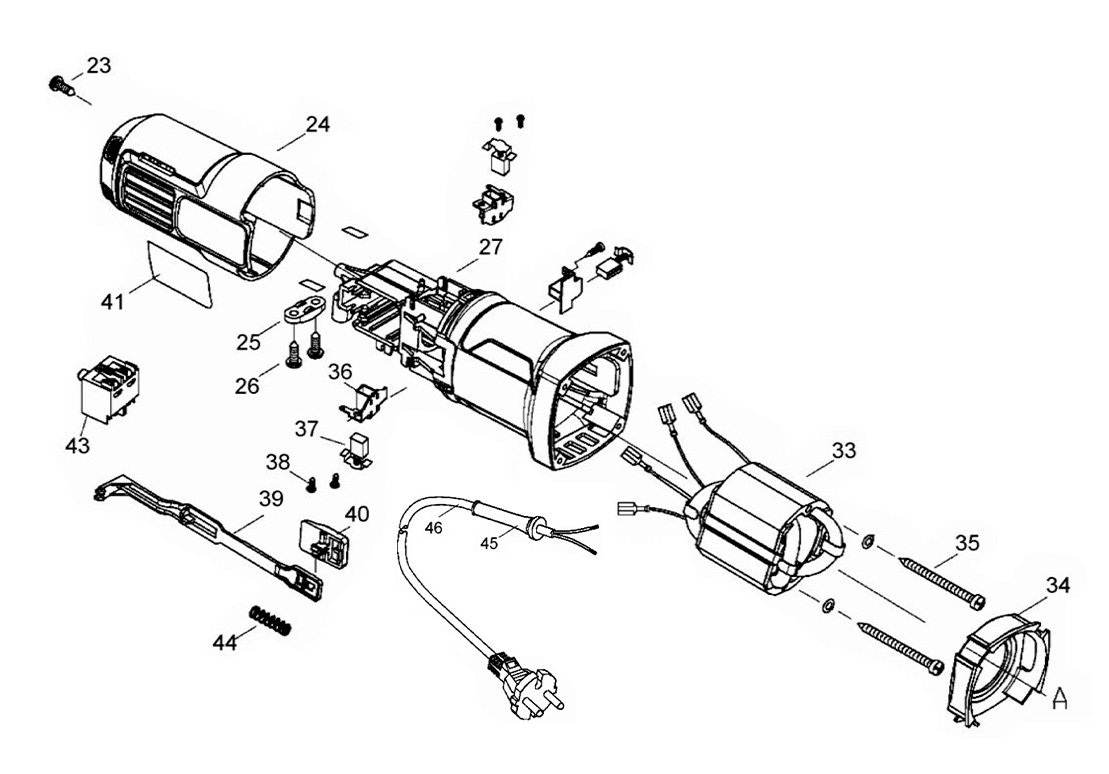 Esmerilhadeira Angular 4.1/2" G650BR - Black & Decker