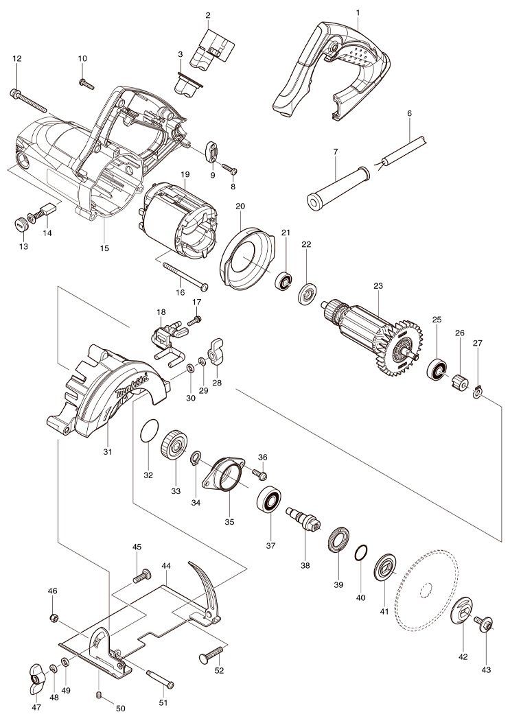 Serra Mármore 4100NS - Makita