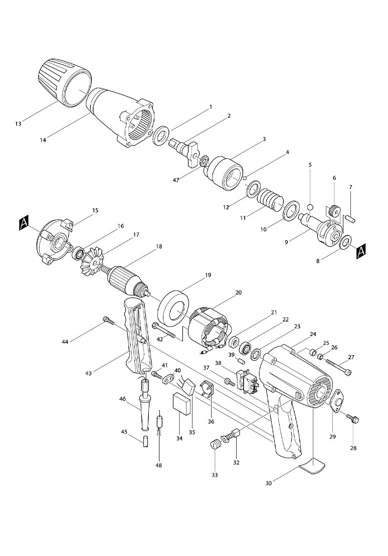 Chave de Impacto 1/2" 6905B - Makita