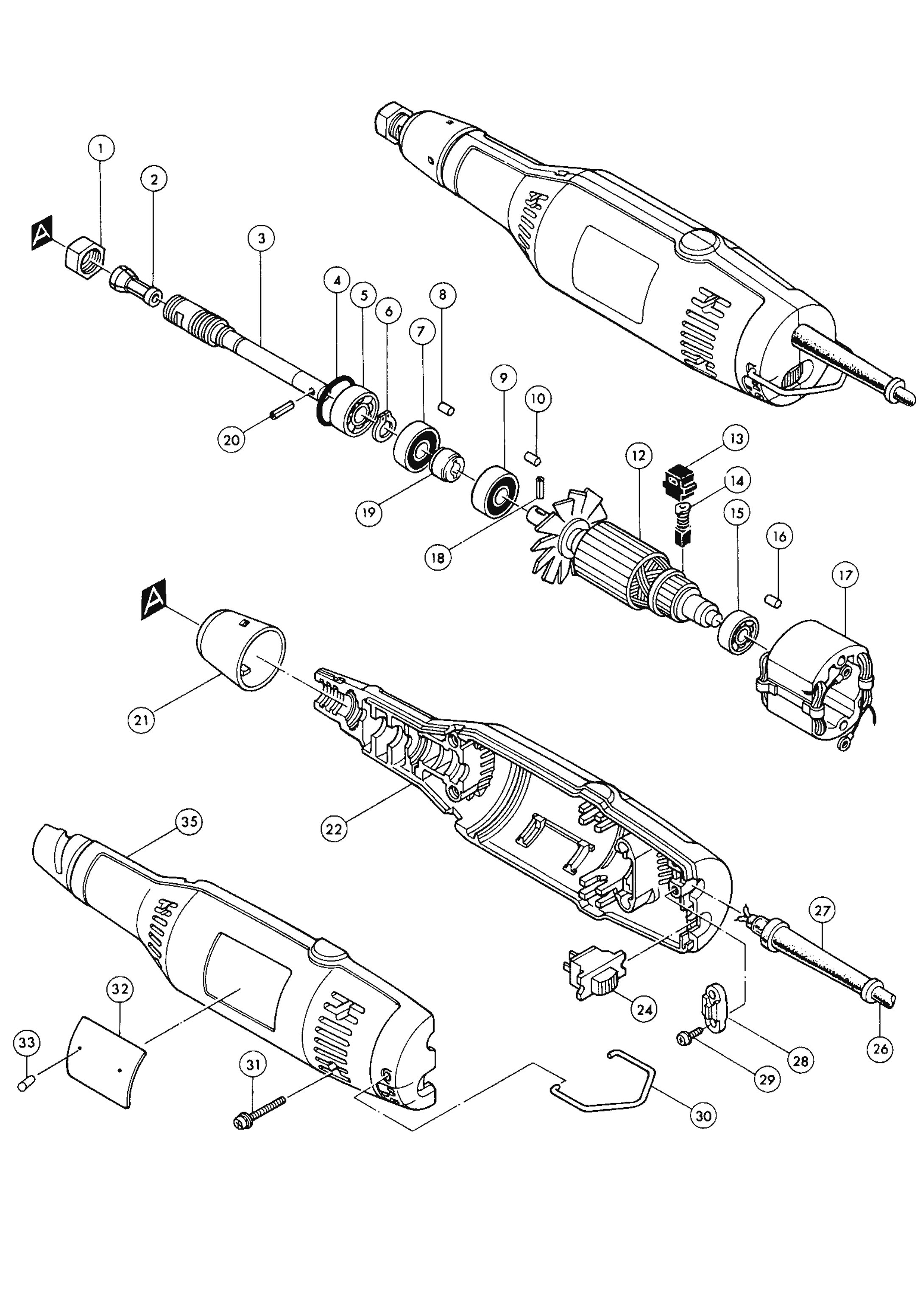 Retificadeira 906 - Makita