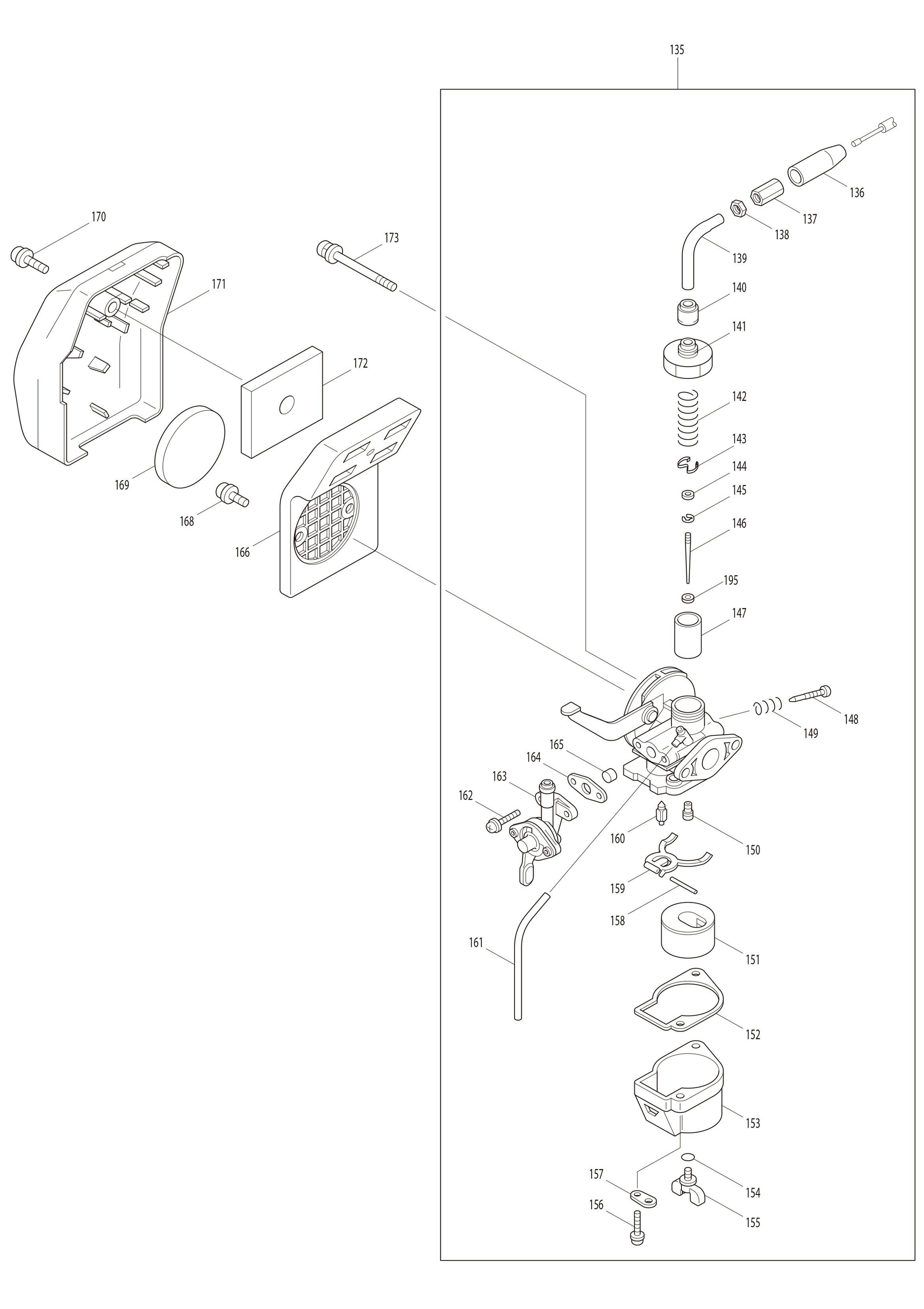 Roçadeira a Gasolina RBC412U Makita