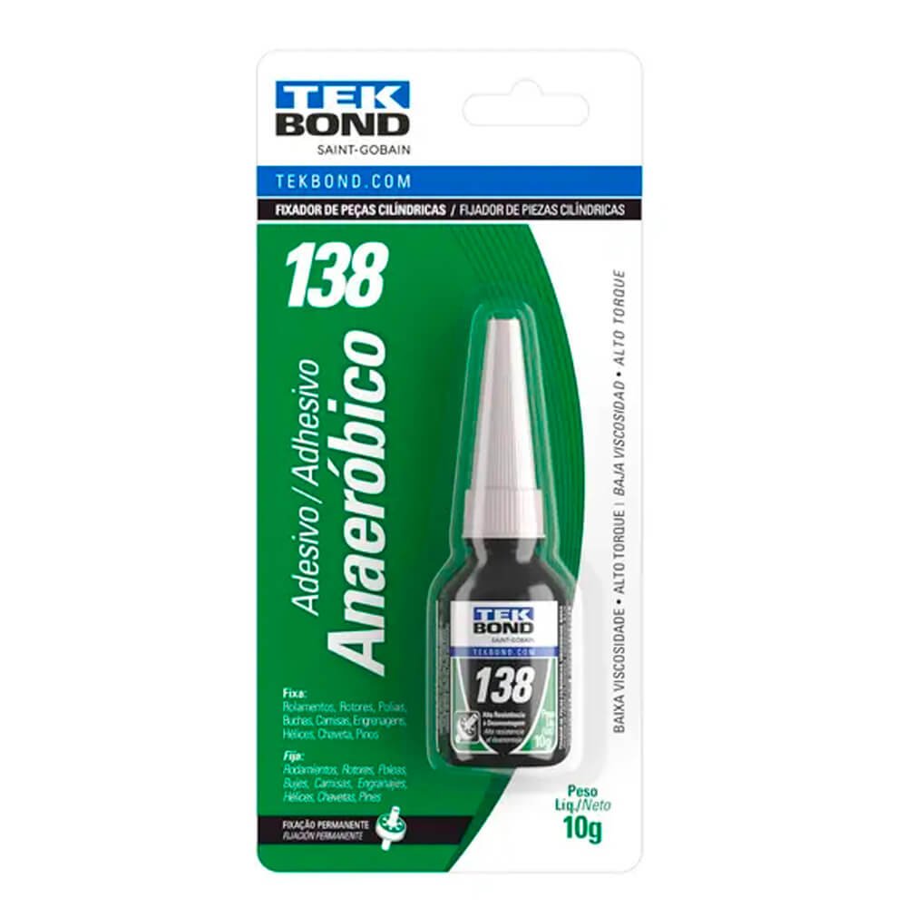 Adesivo Fixa Rolamentos 138 Verde 10g Blister - TekBond