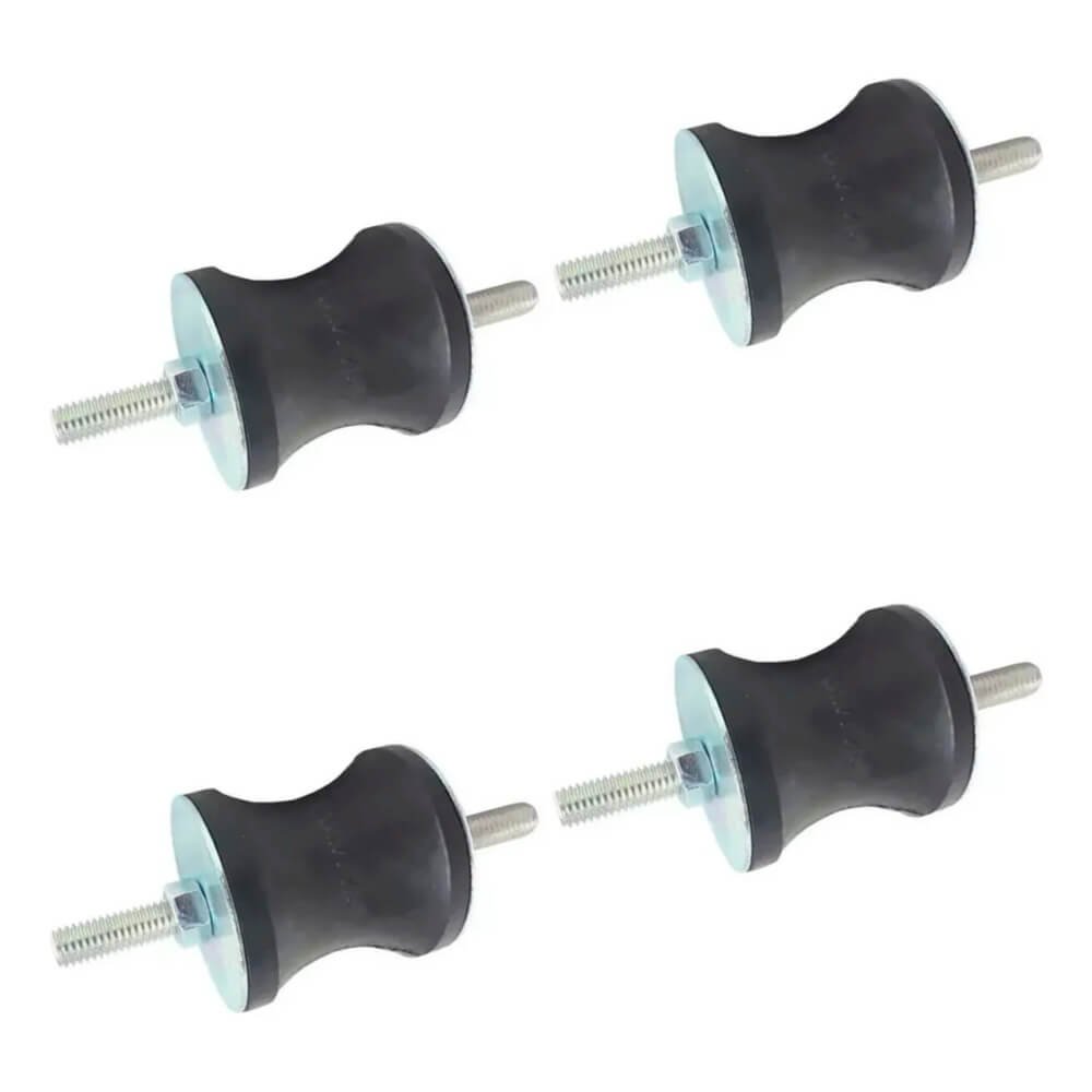 Amortecedores Vibra-Stop Tipo Coxim Nº2 Rosca 3/8 com 4 peças - Vibra-Stop