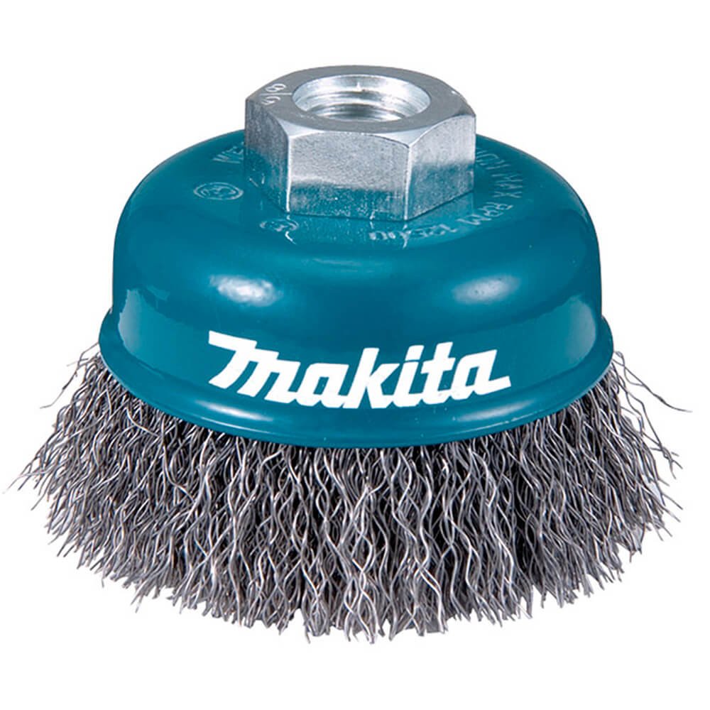 Escova de Aço Copo Ondulado Blister 75mm M14 - Makita