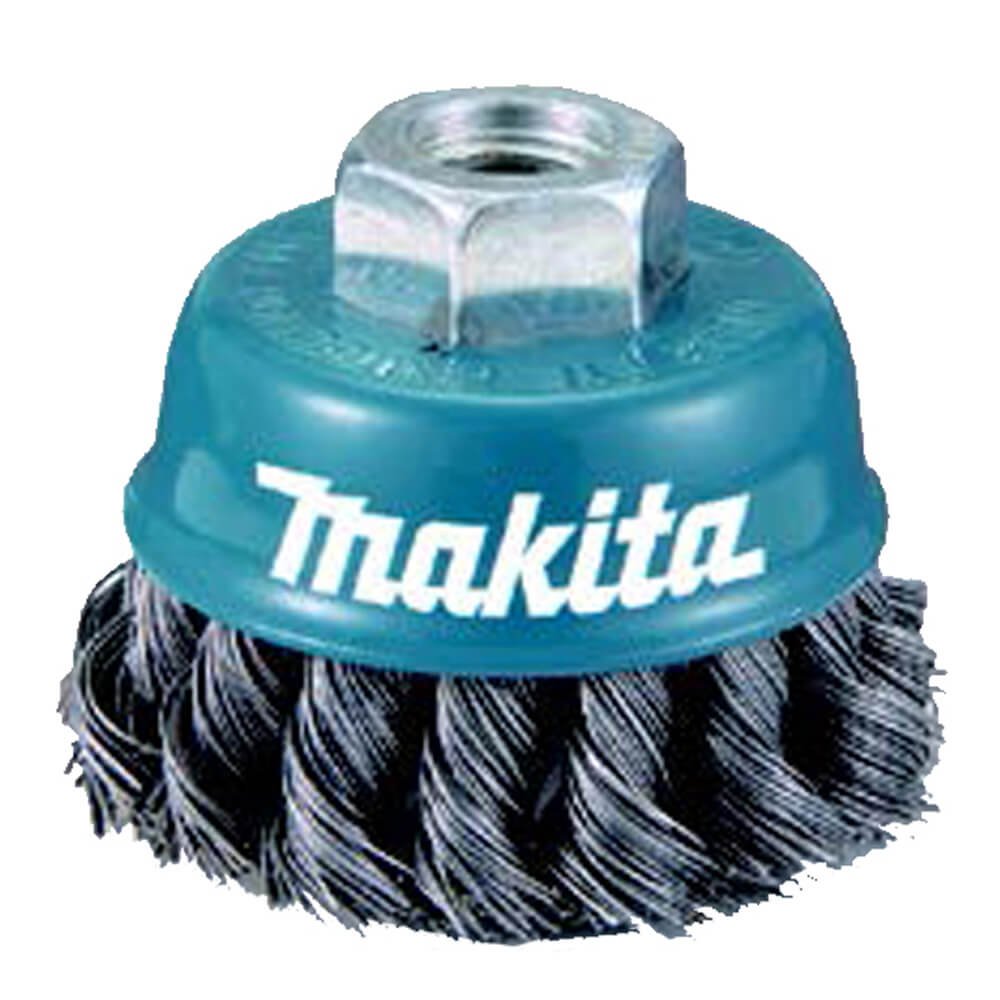 Escova de Aço Copo Trançado Blister 60mm M14 - D-55164 - Makita