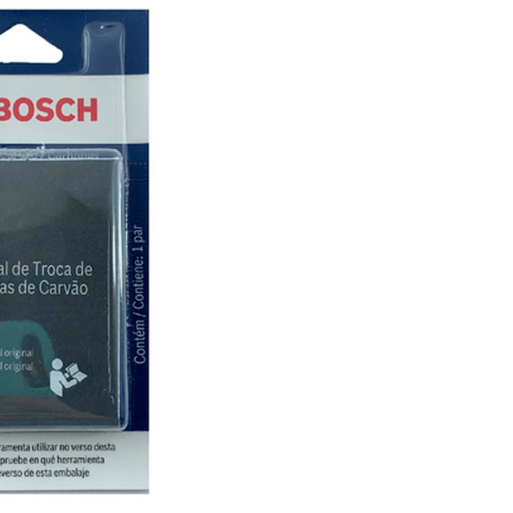 Escova de Carvão BLISTER GWS 6 / GGS 28 - 160701418X - Bosch