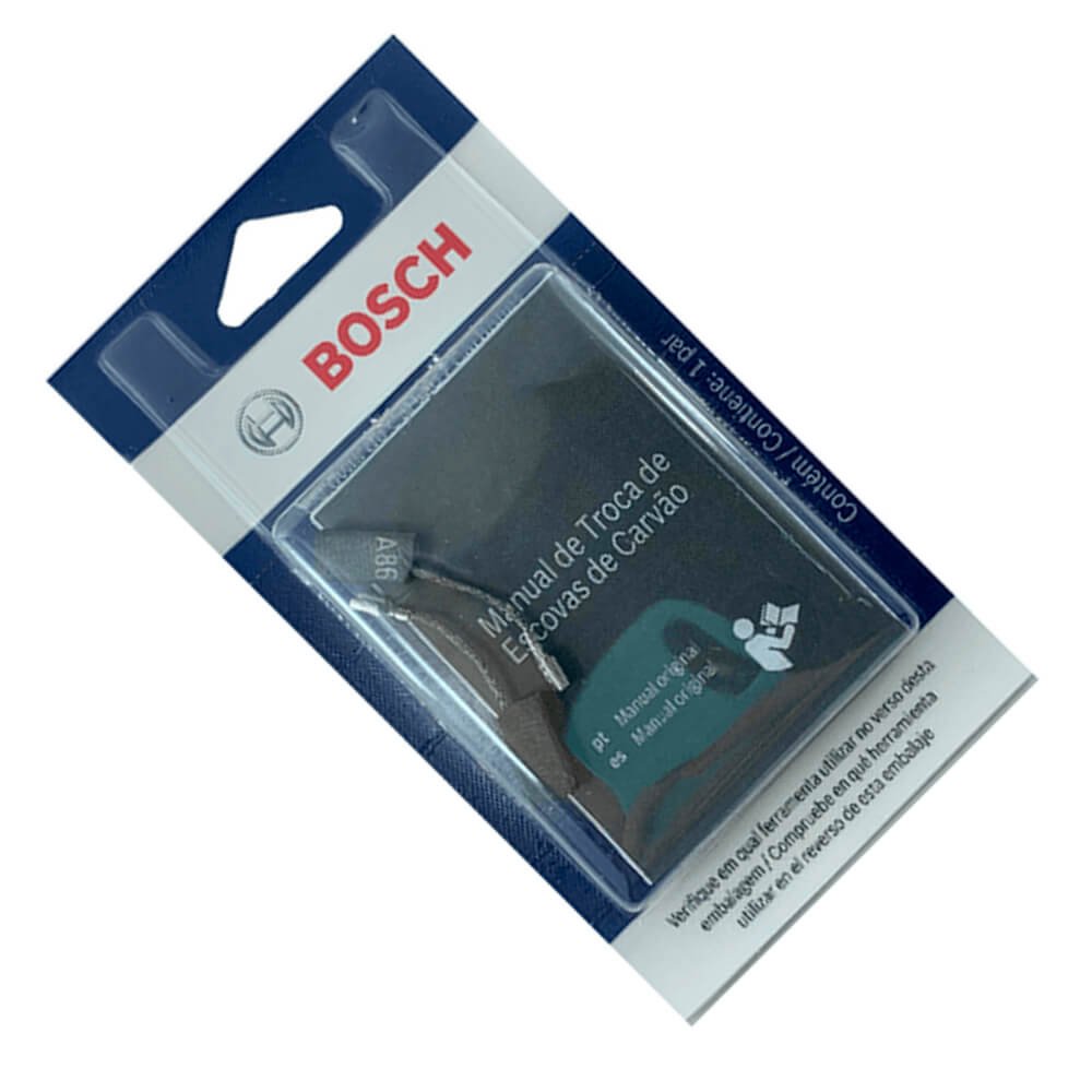 Escova de Carvão BLISTER GWS 6 / GGS 28 - 160701418X - Bosch