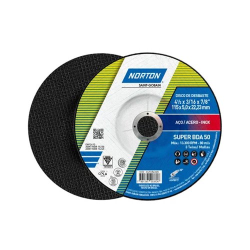Disco de Desbaste BDA 50 115x1,6x22 - Norton