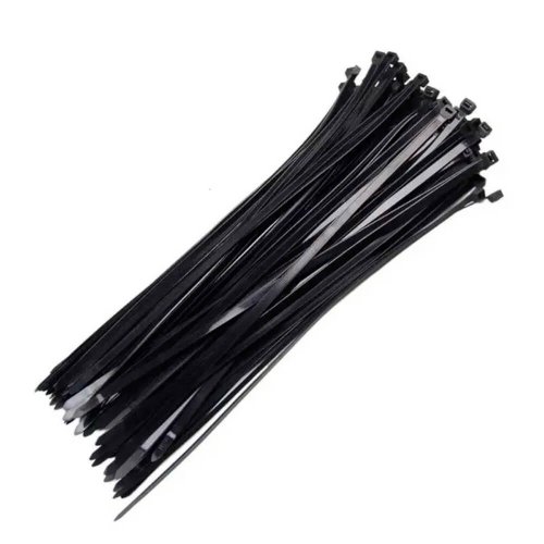 Abraçadeira em Nylon - Preto 2,50 x 200mm 100pçs - Noll