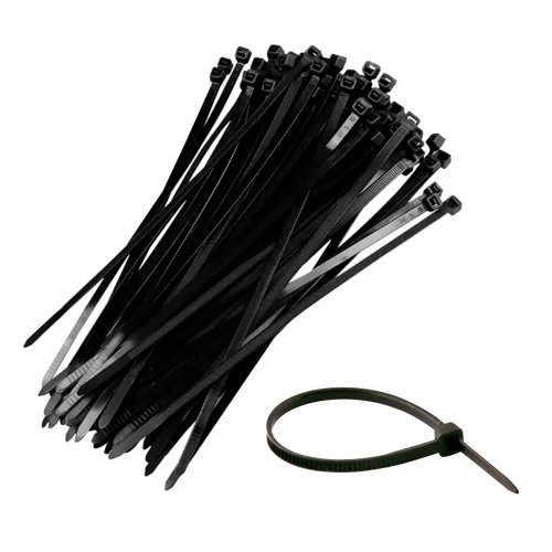 Abraçadeira em Nylon - Preto 4,70x200mm 100 peças - Noll