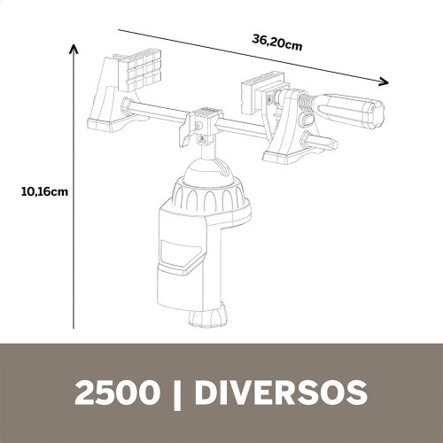 Acoplamento Multi Estação de Trabalho - Dremel