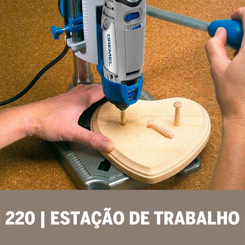 Acoplamento Suporte Vertical 220 - Dremel