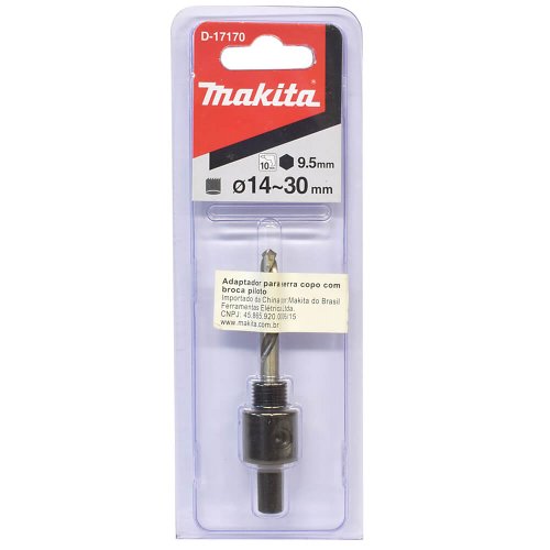Adaptador para Serra Copo com Broca Piloto - D-17170 - Makita