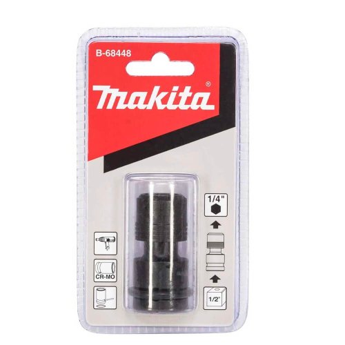 Adaptador de Bits Encaixe Quadrado 1/2" x 1/4" - Makita