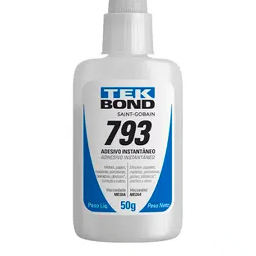 Adesivo Instantâneo 793 50g Bico Antientupimento - TekBond
