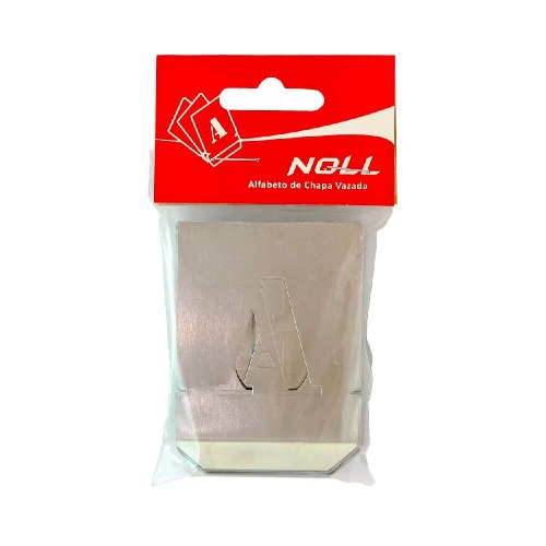Alfabeto de Chapas Vazadas com 26 peças 35mm - 136.0007 - Noll