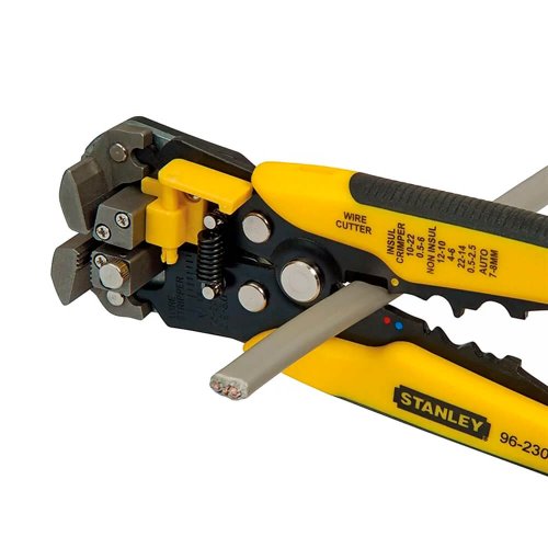 Alicate Ajustável Desencapador de Fios 203mm - Stanley