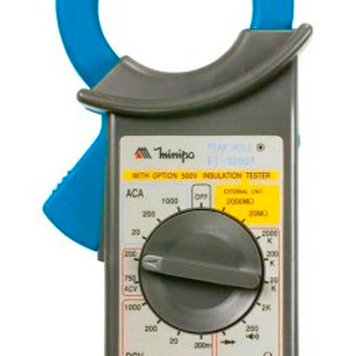 Alicate Amperímetro 1000a AC ET-3200A - Minipa