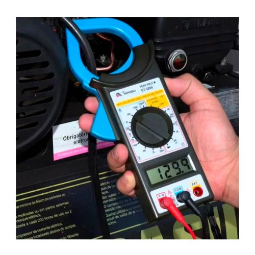 Alicate Amperímetro 1000a AC ET-3200A - Minipa