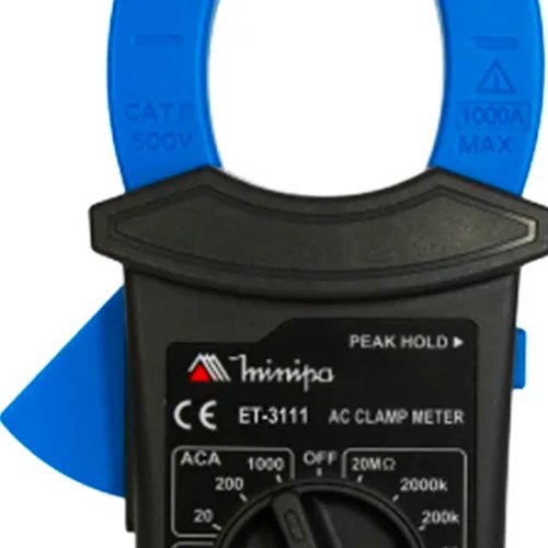 Alicate Amperímetro Digital CAT III ET-3111 - Minipa