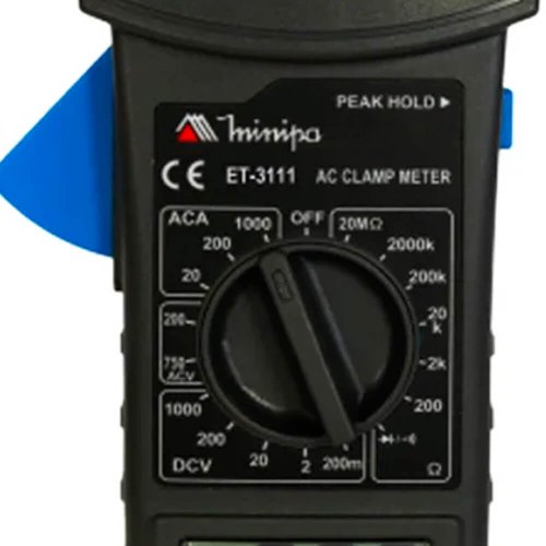 Alicate Amperímetro Digital CAT III ET-3111 - Minipa