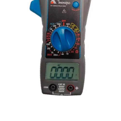Alicate Amperímetro Digital ET-3201A 1000A  AC / CAT III 600V - Minipa