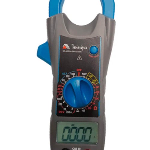 Alicate Amperímetro Digital ET-3201A 1000A  AC / CAT III 600V - Minipa