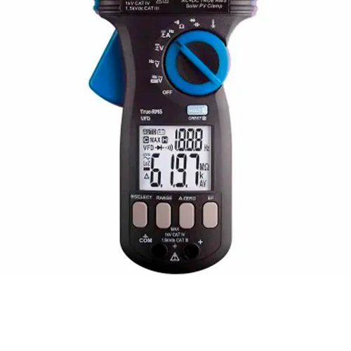 Alicate Amperímetro para Painel Solar RMS AC/DC ET-4710 - Minipa