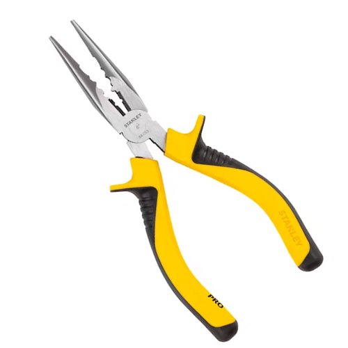 Alicate Bico Meia Cana Longo com Corte Pro 6" - 84-053 - Stanley