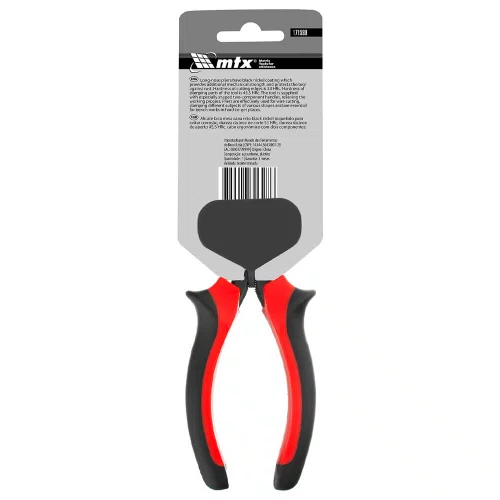 Alicate Bico Meia Cana Reto 6" Black Nickel 160mm - MTX