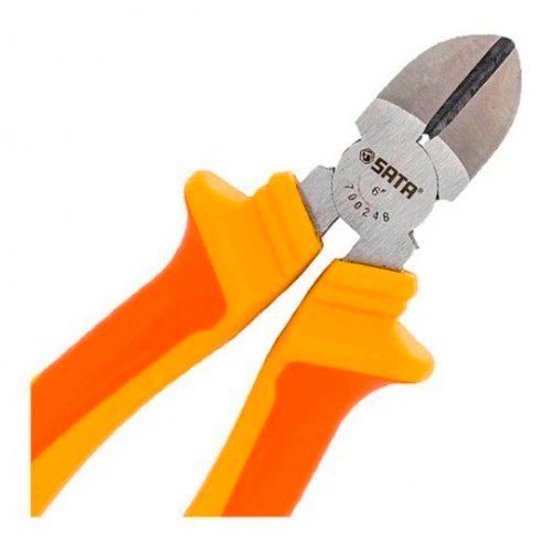 Alicate Corte Diagonal 6" Isolado Emborrachado - Sata