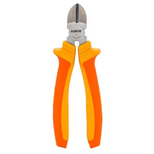 Alicate Corte Diagonal 6" Isolado Emborrachado - Sata