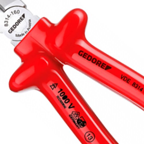 Alicate Corte Diagonal Modelo Sueco Isolado 60900 - Gedore