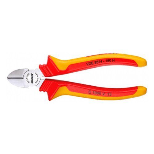 Alicate Corte Diagonal VDE 8314 140H - Gedore