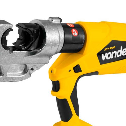Alicate Crimpador Hidráulico à Bateria 18V ACV 400B - Vonder