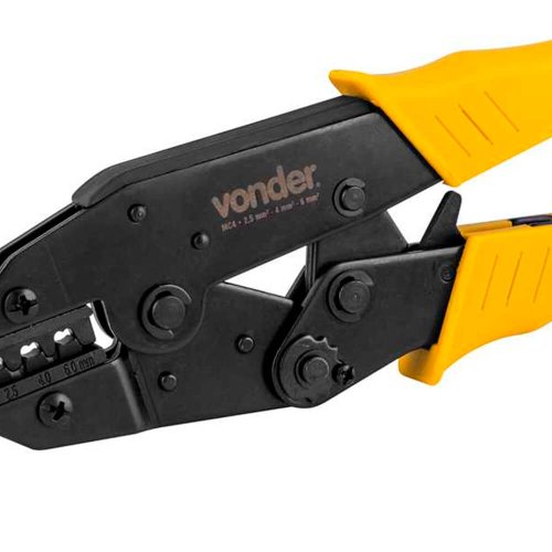 Alicate Crimpador para Terminal Solar MC4 - Vonder