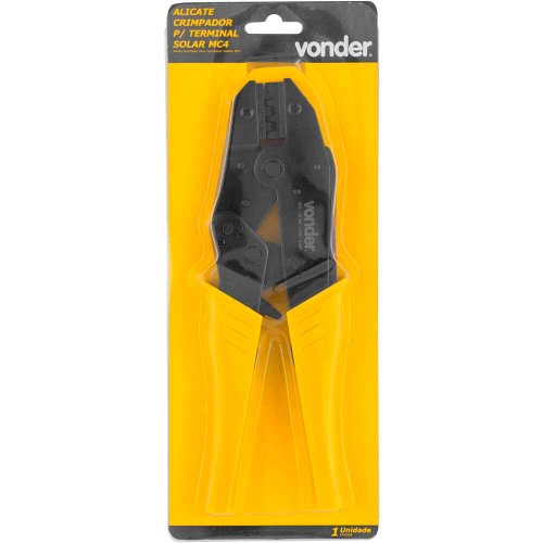 Alicate Crimpador para Terminal Solar MC4 - Vonder