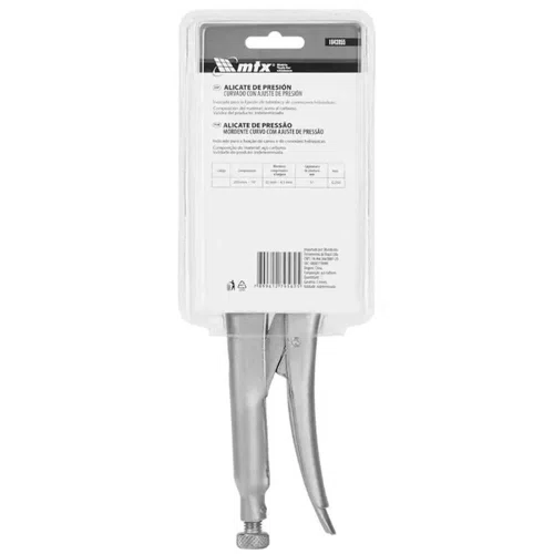 Alicate de Pressão 10" com Mordente Curvo - MTX