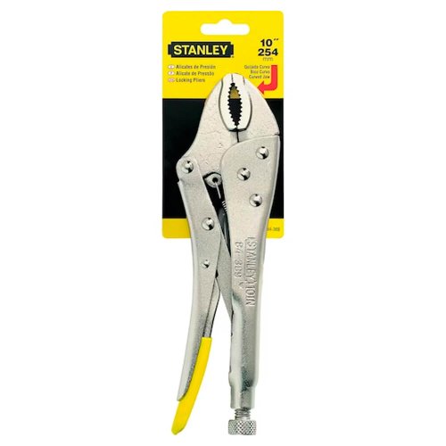 Alicate de Pressão Mordente Curvo 10" - 84-369 - Stanley