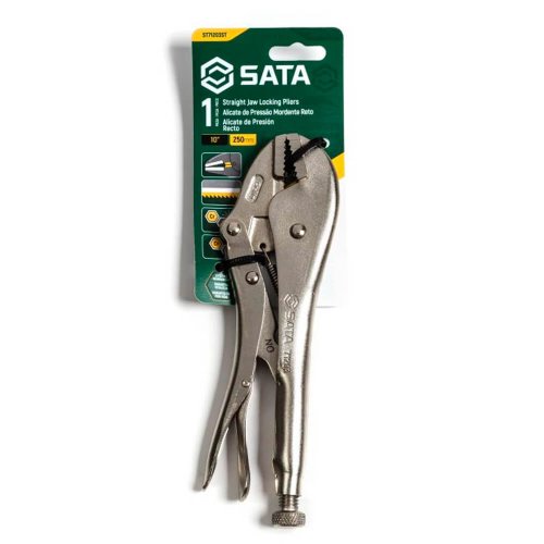 Alicate de Pressão Mordente Reto 7" - Sata