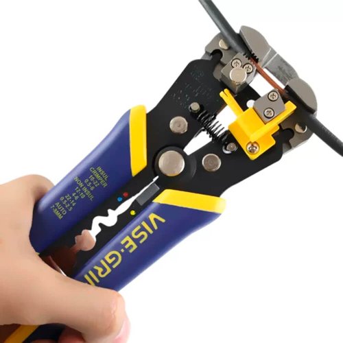 Alicate Eletricista Descascador de Fios Ajustável 8" Vise-Grip - Irwin