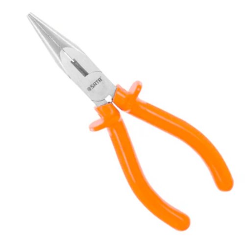 Alicate Meia Cana Curto Isolado 6" - Sata