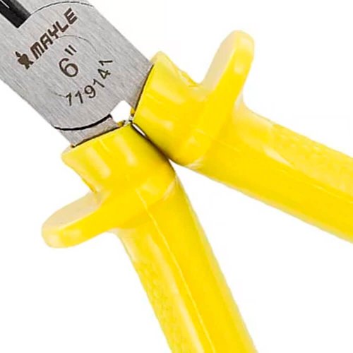Alicate Meia Cana Isolado 6" - 119141M - Mayle
