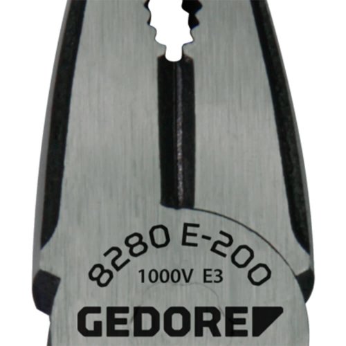 Alicate para Eletricista Isolado 8280E-200 - 029.450 - Gedore